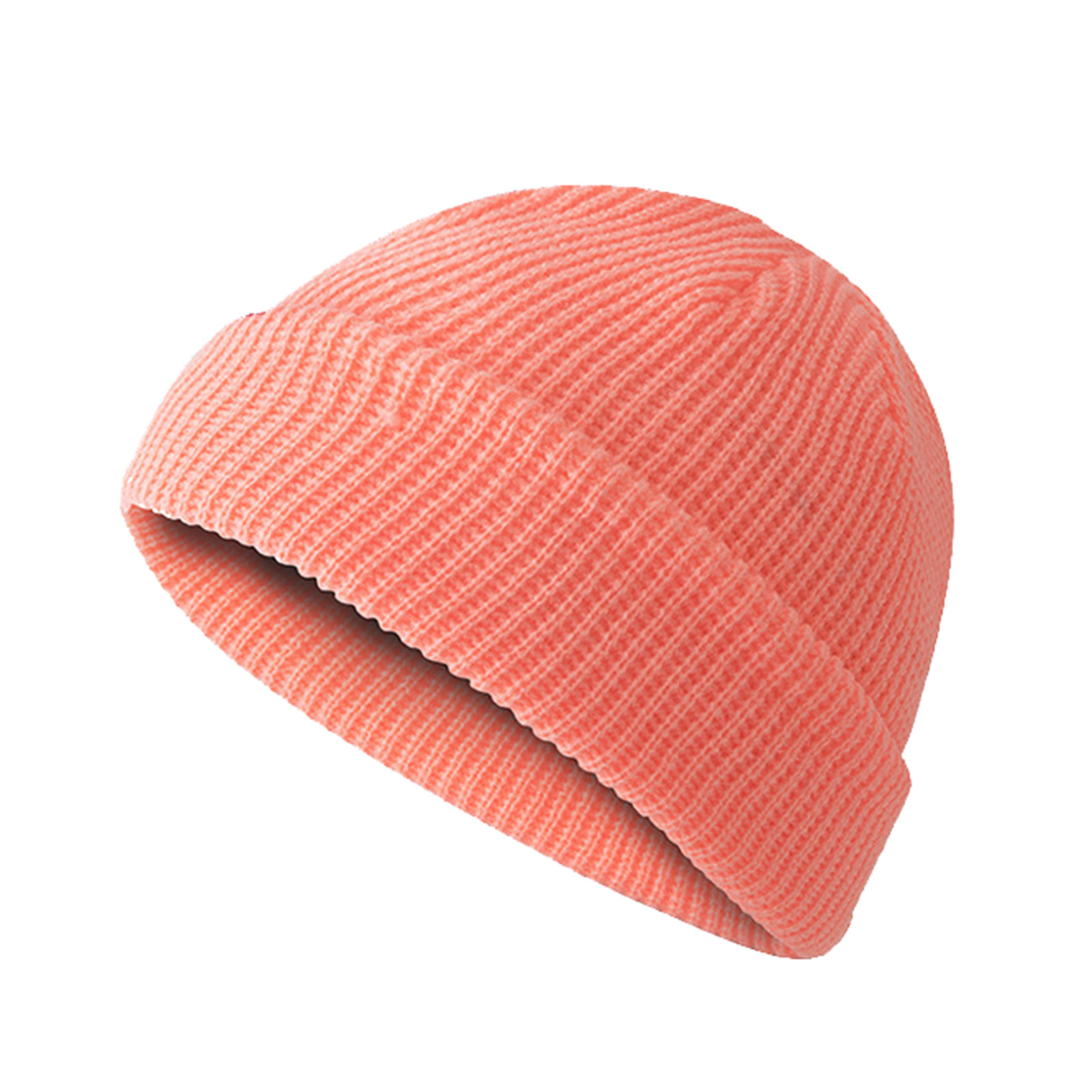 thumbnail image 2 of Gorro de punto unisex para invierno con pompón sintético - Gorro cálido de mezcla de lana, talla única, para hombres y mujeres adultos, 2 of 2